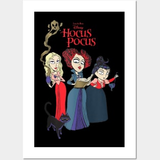 HOCUS POCUS Sanderson Sisters Witch Posters and Art